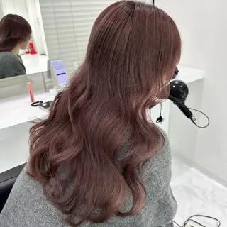 ミディアム カラー ♡上品韓国髪♡ブラ ウン/SAYATOのヘアスタイル