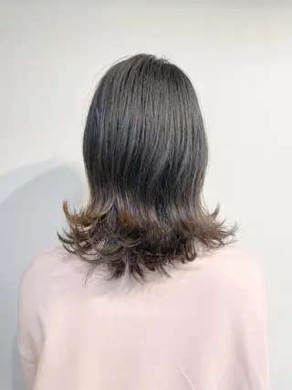 セミロング ヘアアレンジ Kamiya's TOKYO 安孫子のヘアスタイル