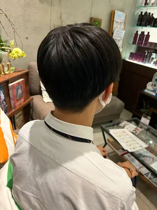 メンズ 増渕 里奈のヘアスタイル