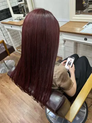 ロング カラー Little名駅 wakahaのヘアスタイル
