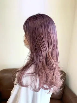 セミロング カラー メンズパーマ✨️村越 雄斗のヘアスタイル