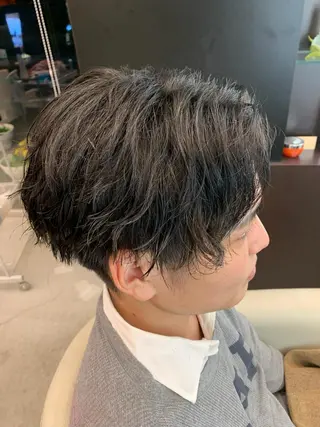 パーマ メンズ Aya/四条烏丸/ インナーカラーのヘアスタイル