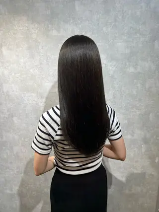 ロング カラー 𝐒𝐇𝐔𝐑𝐈 🦋艶カラー🦋のヘアスタイル