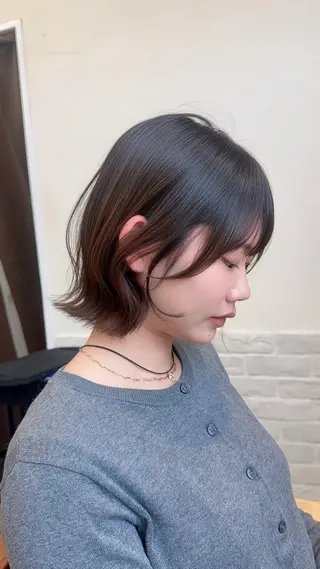 ショート fitするカット♡ 暖色/ふうか◠‿◠のヘアスタイル