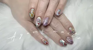 ネイル YUMI ニュアンスnailsのネイルデザイン