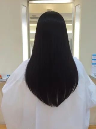 ロング タジマ ヤスヒサのヘアスタイル