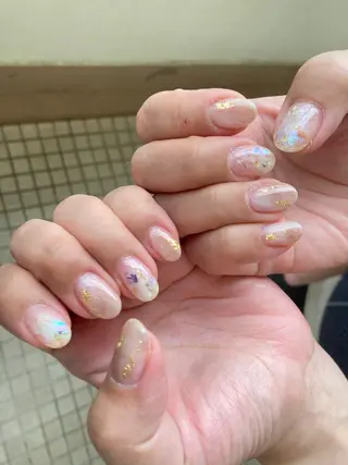 ミディアム ネイル ✴︎ Delightのネイルデザイン