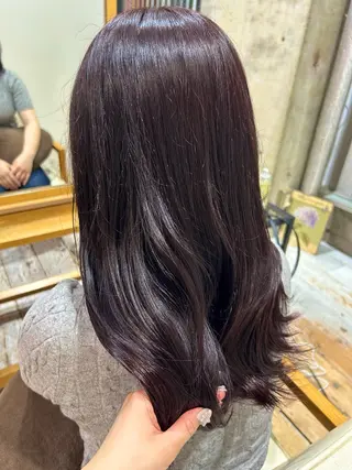 ロング カラー coohair トミクラモエのヘアスタイル