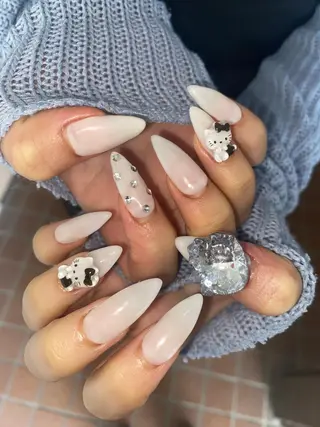 ネイル en　nail 池袋店所属・個性派🌺推しネイル 💅💞hota🐇のネイルデザイン