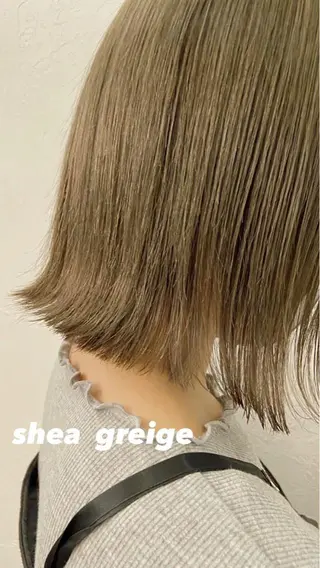 ミディアム カラー 🟩白髪ぼかし/ボブ /ショートヘア/大司のヘアスタイル