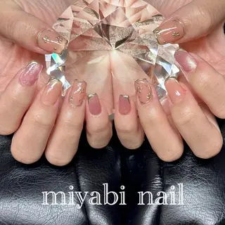 ネイル miyabi nail 桂川駅近くのネイルデザイン