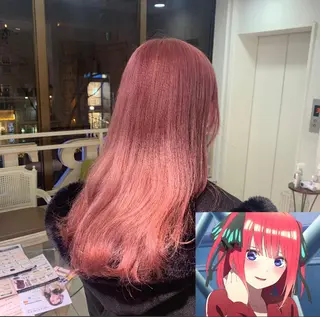 カラー ハイトーン職人 ♡中島凱人のヘアスタイル