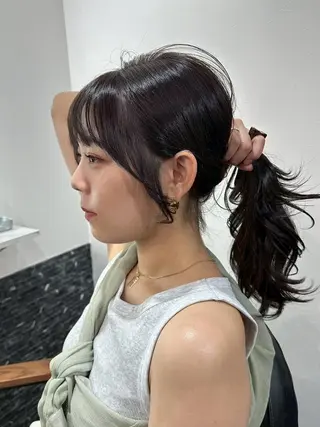 ロング カラー 髪質改善/美髪矯正 /高田馬場/Renのヘアスタイル