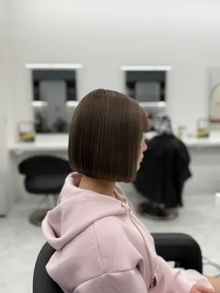 ミディアム カラー ヘアアレンジ 🎀Girly艶髪カ ラー🎀Harukaのヘアスタイル