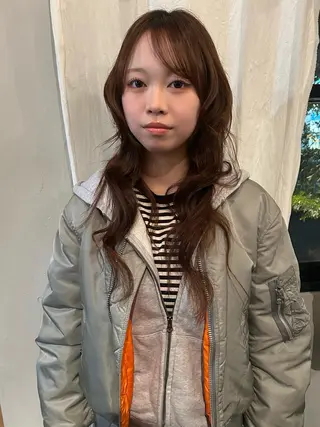 ロング ✧ブリーチ/レイヤー /momo✧のヘアスタイル