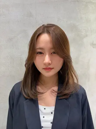 ミディアム 🦋Lond🦋 manakaのヘアスタイル