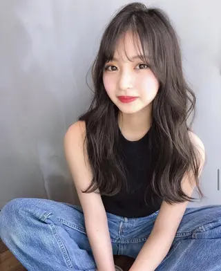 ロング カラー ANGELICA JR奈良店のヘアスタイル