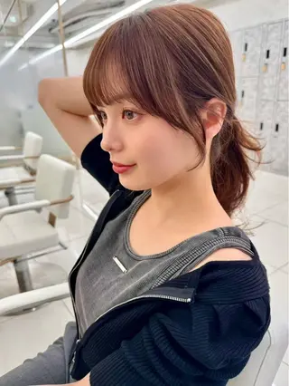 ロング 【韓国ヘア】公式 🇰🇷Ash中野のヘアスタイル