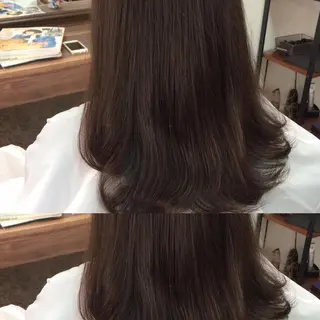 ミディアム セミロング ロング カラー 🟦髪質改善6年 💊YAMAMOTOのヘアスタイル