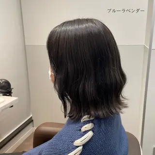 ミディアム カラー SAKI ☺︎のヘアスタイル