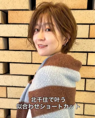 ショート カラー 似合わせショート/ 髪質改善✨遠田✨のヘアスタイル