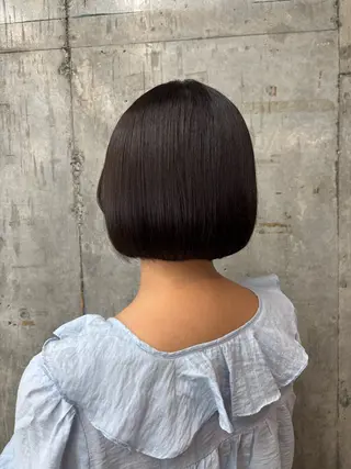 ショート カラー 💖韓国風艶髪ヘア 💖EREN🦋のヘアスタイル