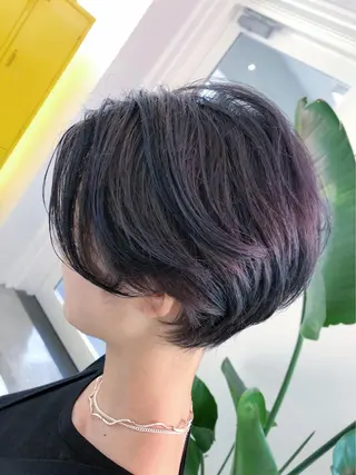 ショート カラー パーマ ヘアアレンジ HORN hairsalonのその他イメージ