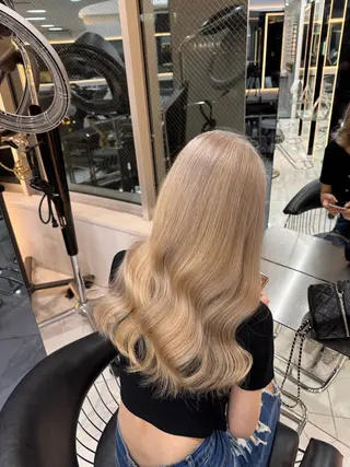 ロング カラー Lapis渋谷本店 Rikoのヘアスタイル