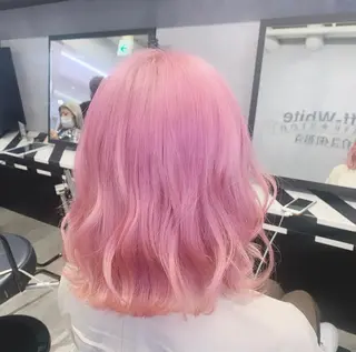 カラー ブリーチ&エクステ 🥀ケアカラー特化のヘアスタイル