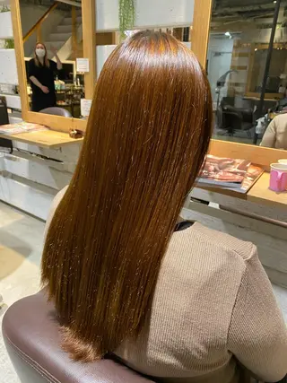 ロング 長濱 俊のヘアスタイル