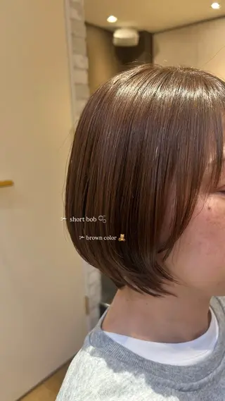 ショート 🫧レイヤー/ 上野 /Yuuka🐈⬛のヘアスタイル