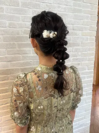 ロング ヘアアレンジ Topstylist YUKIのヘアスタイル
