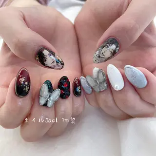 ミディアム nail jaol池袋店所属・ネイルJaol 池袋のネイルデザイン