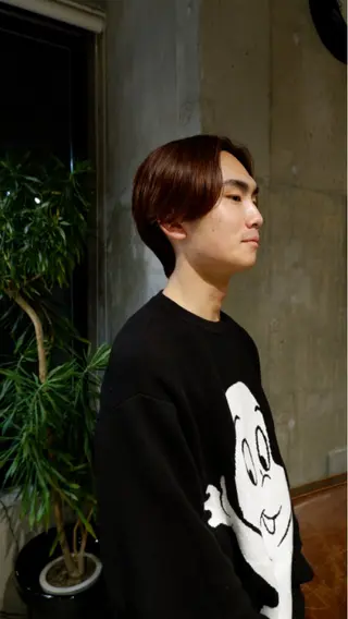 カラー メンズ 稲葉 佳のヘアスタイル
