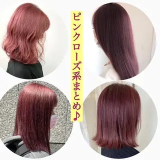 ミディアム カラー ヘアアレンジ 美髪矯正・レイヤー 倉友哉のヘアスタイル
