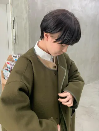 ショート 🌿似合わせ透明感 カラー松本朋幸🌿のヘアスタイル