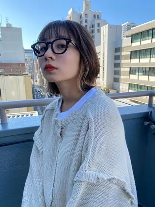 ショート カラー Pia ツボイ ケイタのヘアスタイル