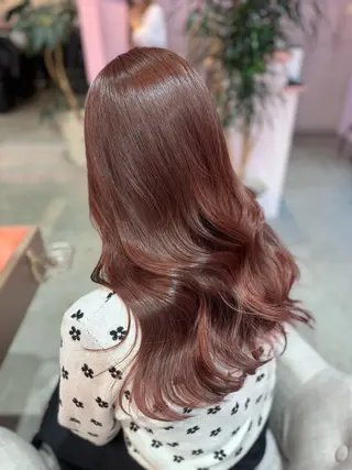 ロング 艶カラー✨レイヤー 𝐚𝐲𝐚𝐤𝐚のヘアスタイル
