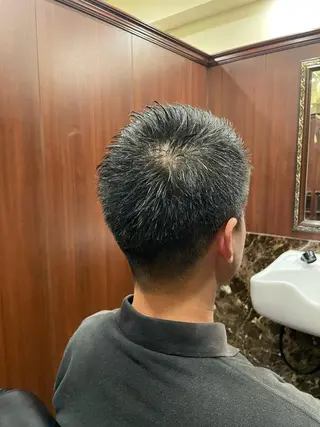 メンズ 横尾 太尊ビジネススタイルのヘアスタイル