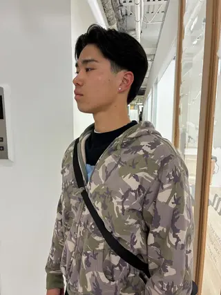 メンズ メンズカット パーマ[佐橋]のヘアスタイル