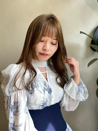 ロング カラー アレンジ指名 no.1✨ｈａｋｏのヘアスタイル