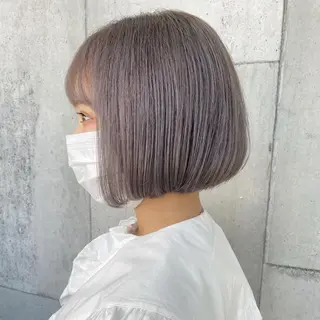 ショート カラー ヘアアレンジ 東 寛道のヘアスタイル