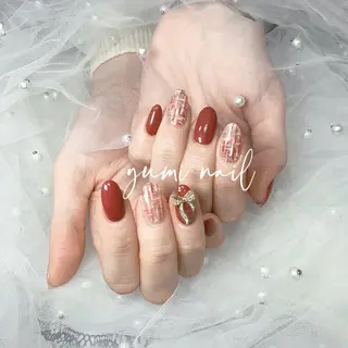 ネイル 𝐲𝐮𝐦𝐢🎀 長さ出しデザイン専門のネイルデザイン