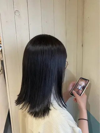 ミディアム 🧊透明感カラー🧊 takuma🧊のヘアスタイル