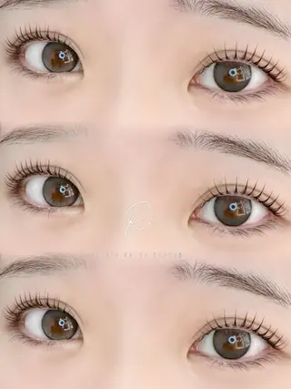 マツエク・マツパ WHITE EYE YUINAのマツエク・マツパデザイン