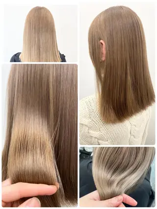 ミディアム カラー パーマ ヘアアレンジ メンズ ブリーチ　ハイトーン 特化🌈フジタハルキのヘアスタイル