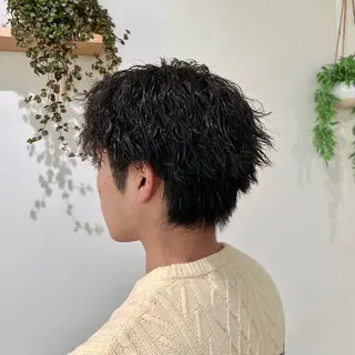パーマ メンズ 𝙎𝙚𝙞𝙧𝙖 ☆カット/パーマのヘアスタイル