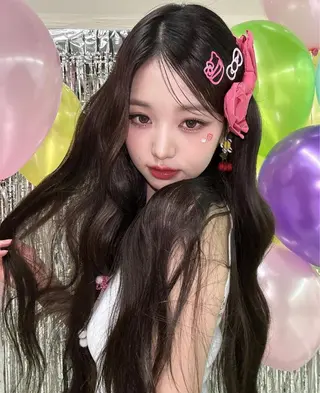 カラー ⛓ワンホンレイヤー 🥀🖤/あいりのヘアスタイル