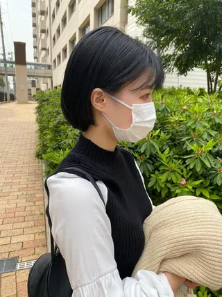 ショート カラー 🧡色落ちまで2度綺 麗なカラー🧡ヨシキのヘアスタイル