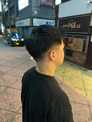 ショート メンズ 長野 風人のヘアスタイル